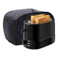 thumbnail image 2 of Brown Four Slice Toaster Appliance Cover  Dust and Fingerprint Protection  Machine Washable (11.5W x 8D x 8H)，S Size, 2 of 3