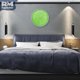 thumbnail image 5 of Reloj de Pared Plástico Innovador 30 Centímetros verde, 5 of 9