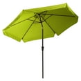 thumbnail image 5 of CorLiving 10ft Large Lime Green Round, Market Patio umbrella with Side Flaps and Round Fillable Base - Deck Umbrellas Outside, Table Umbrella Patio, Patio Table Umbrella, Outdoor Umbrellas Patio, 5 of 14