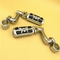 thumbnail image 4 of HTT-MOTOR Chrome 360 Adjustable Peg Mounting Kit Wing Zombie Foot Peg For Honda GoldWing VTX1300 Shadow Valkyrie Triumph Equipped with 1 inch (1") 25mm Front Engine Guard Frame Tube, 4 of 6