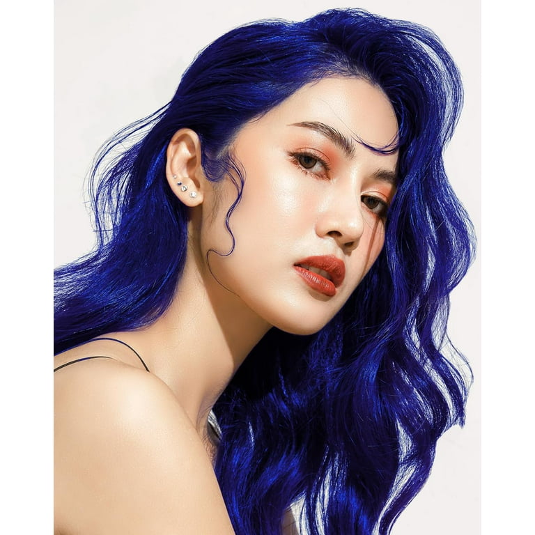 Blue velvet wig online