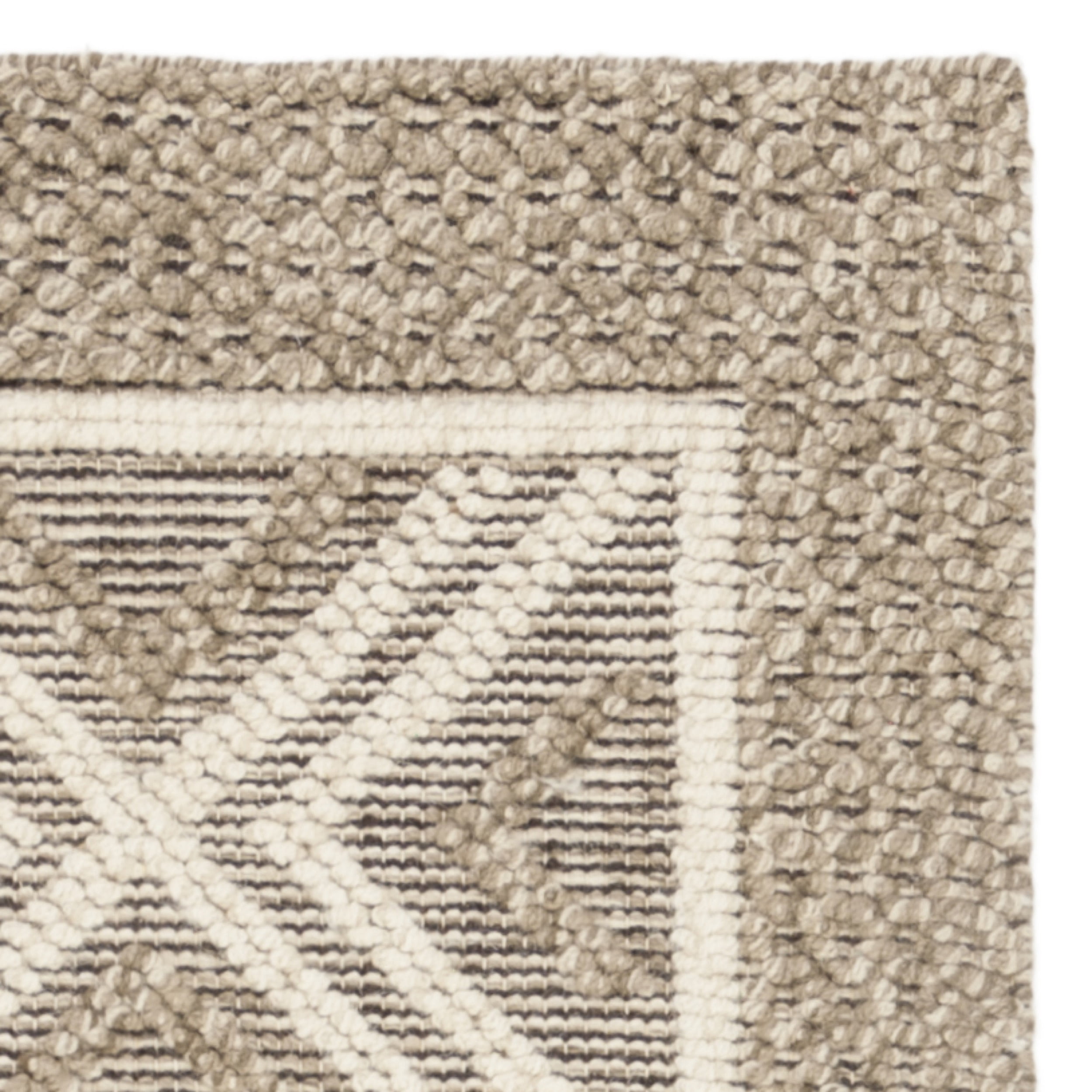 SAFAVIEH Vermont Hyde Geometric Runner Rug, Beige/Ivory, 2'3" x 12'
