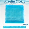 thumbnail image 2 of 5 Yard Sheer Iridescent Organza Fabric Cyan Magic Laser Holographic Gauze Fabric DIY for Costume Curtain Shiny Photography Background DIY for DIY Dress Curtain Background Wedding Party Home, 2 of 6