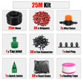 thumbnail image 1 of RBCFHl 5-50m DIY 1/4'' Micro Drip System Automatic Garden Hose 8 Hole Spray Self Kits with Adjustable Red Drpper Kit He Qiyong unisex, 1 of 2