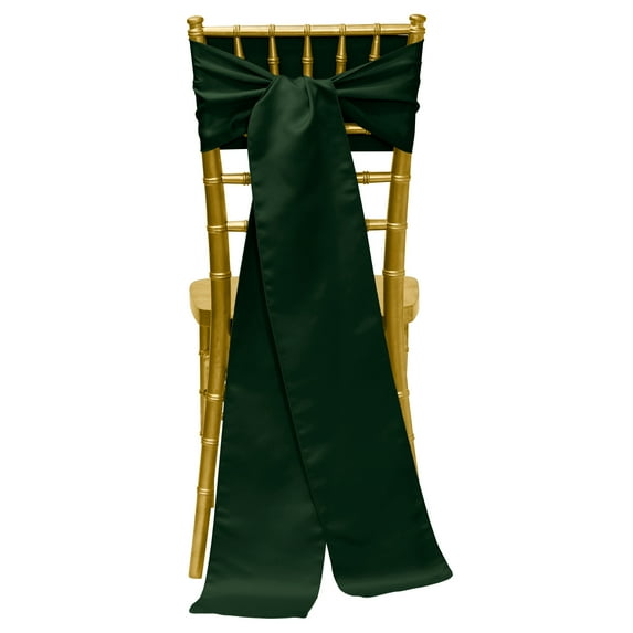 Ultimate Textile Bridal Satin 8 x 100-Inch Chair Tie Sash Duchess