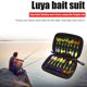 thumbnail image 2 of 16 Uds. De señuelos de pesca con lentejuelas voladoras cebo de cuchara giratoria con bolsa de aparejos de almacenamiento EVA Hugtrwg Para estrenar, 2 of 7