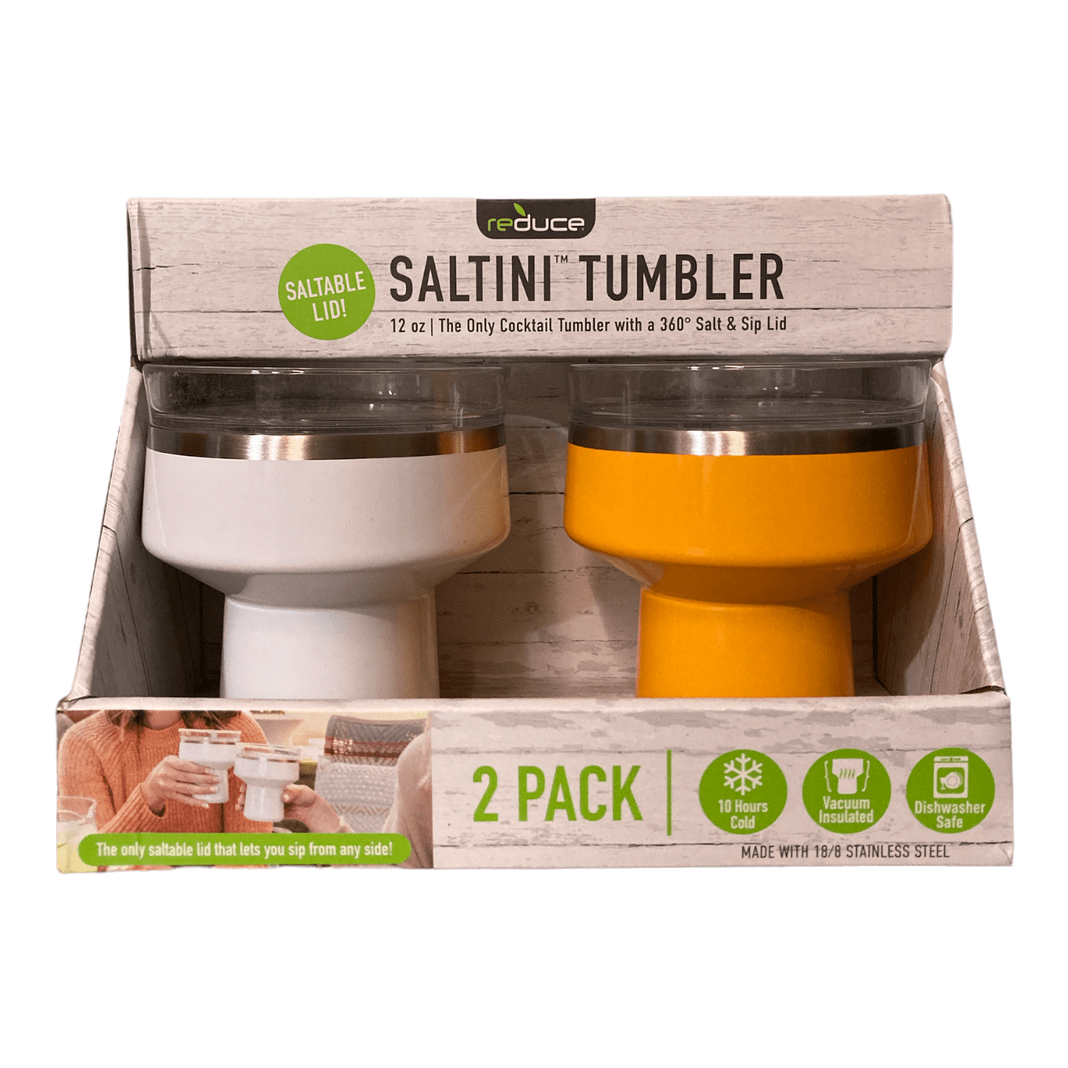 Reduce Saltini Tumbler (Blue and Orange)