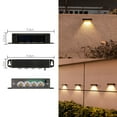 thumbnail image 5 of Hxlamzoo Solar Wall Light with 4 LED Beads, Outdoor Step Lights, White Light, 5 of 5