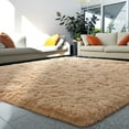 thumbnail image 6 of Noahas Soft Fluffy Area Rug for Living Room Bedroom Shaggy Accent Carpets for Kids Girls Rooms,8'x10',Light Tan, 6 of 7