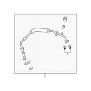 Genuine OE Ford AC Line - LX6Z19D742V