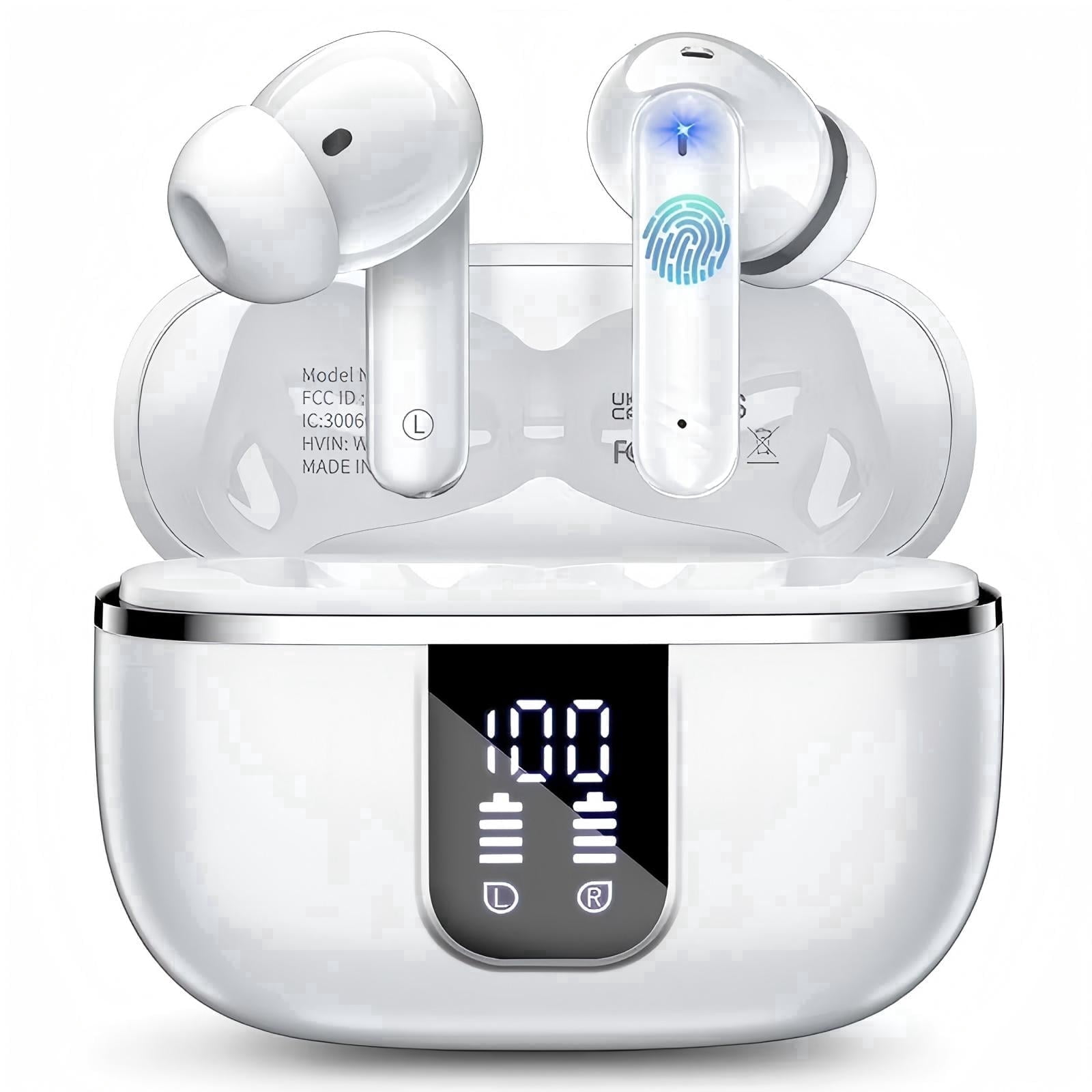 Cuffie Bluetooth aperte Over-Ear con clip per orecchio - LinQ Beige - Italiano Cuffie Bluetooth aperte Over-Ear con clip per orecchio - LinQ Beige - Italiano