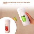 thumbnail image 4 of Inteprter Mini vaso exprimidor eléctrico portátil de 300ML con licuadora de correa antideslizante, exprimidor de naranjas, mezclador de alimentos para el Electrodomésticos Inteprter HA062568-00B, 4 of 6