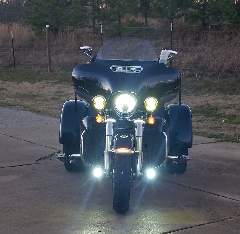 led lights on harley davidson