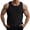 Black, variant on Tank Tops Men Lightweight Breathable Relaxed Fit Hollow out See through Sleeveless Shirt Beach Hippie Tank Shirts