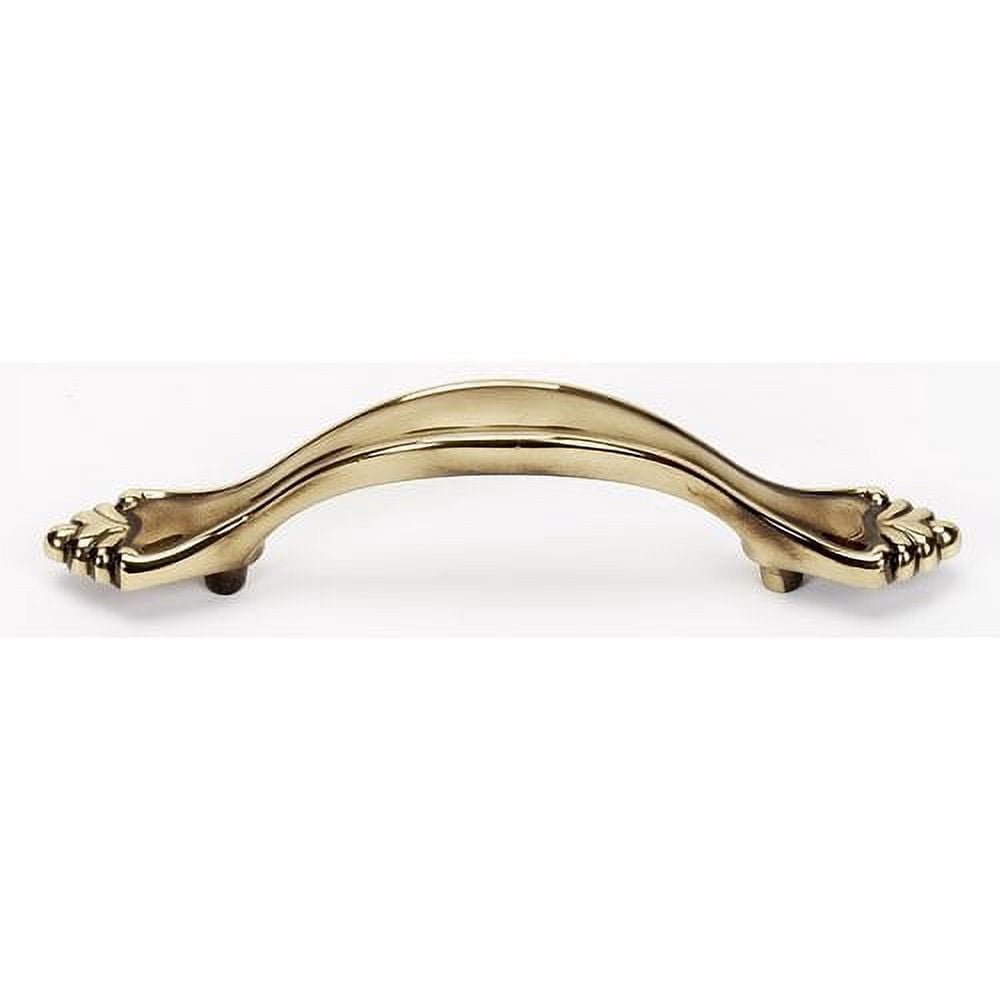Alno A1455-3-PB Bella 3" Cabinet Pull Polished Brass