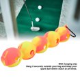 thumbnail image 4 of Soft Silicone  Ball Holder Case Convenient Storage With Hanging Clip Buckle For 5 Balls, 4 of 8