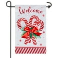thumbnail image 7 of (2 pack) Candy Cane Yard Flag 11.5in x 18in, 7 of 7