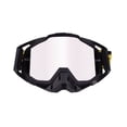 thumbnail image 1 of Motorcycle Goggles Outdoor Off-road Goggles Riding Glasses Windproof Dustproof riding glasses All black + black (silver), 1 of 5