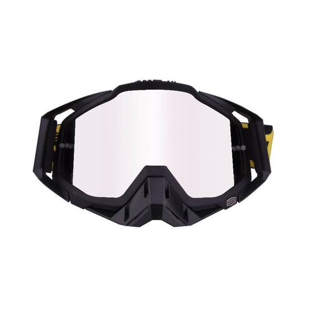 Motorcycle Goggles Outdoor Off-road Goggles Riding Glasses Windproof Dustproof riding glasses All black + black (silver)