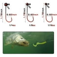 thumbnail image 3 of Shakyhead Jig Hooks - Football Jig Head Worm Lure Fishing Jigs Barb Hook for Bass Fishing 1/4oz 1/8oz 1/16oz, 3 of 8