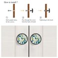 thumbnail image 4 of 4 Pcs Cactus Knobs for Kitchen Cabinet Cupboard Dresser Bookcase Drawer Pulls Handles Round Home Decor, 4 of 5