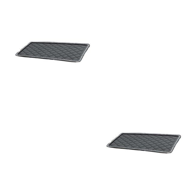 Scienceny Alfombrilla antideslizante para salpicadero de coche, accesorio Interior de modificación de actualización de teléfono con diamantes S 2piezas