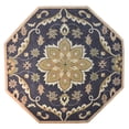 thumbnail image 4 of Rugsotic Carpets Hand Tufted Wool Eco-Friendly Area Rugs - 10'x10', Octagon, Charcoal, Modern Contemporary Design, High Pile Handmade Anti Skid Rugs for Living Room, Bed Room (K00687), 4 of 10