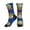 2 Black-2, variant on Women's Men's Flag Of Idaho Colorful Novelty Pattern Crew Athletic Socks
