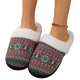 thumbnail image 1 of Planas Cómodas Navidad Antideslizantes Suaves Casa Casuales para Hombres Y Mujeres, 1 of 9