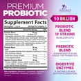 thumbnail image 3 of Probiotics for Digestive Gut Health - 50 Billion CFU Per Capsule, 10 Premium Strains & Prebiotics - Best Probiotics for Women & Men, Occasional Constipation, Gas, Immune Health Support - 60 Capsules, 3 of 10