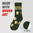 thumbnail image 5 of Sillies Socks Beer Mode On Socks - Novelty Unisex Sock Set, Fun Unique Designs, 5 of 6