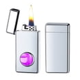 thumbnail image 2 of Konghyp Metal Kerosene Lighter – Voice Controlled Ignition with Large Capacity and Color Light – Transparent Compartment for Business Gifts, 2 of 4