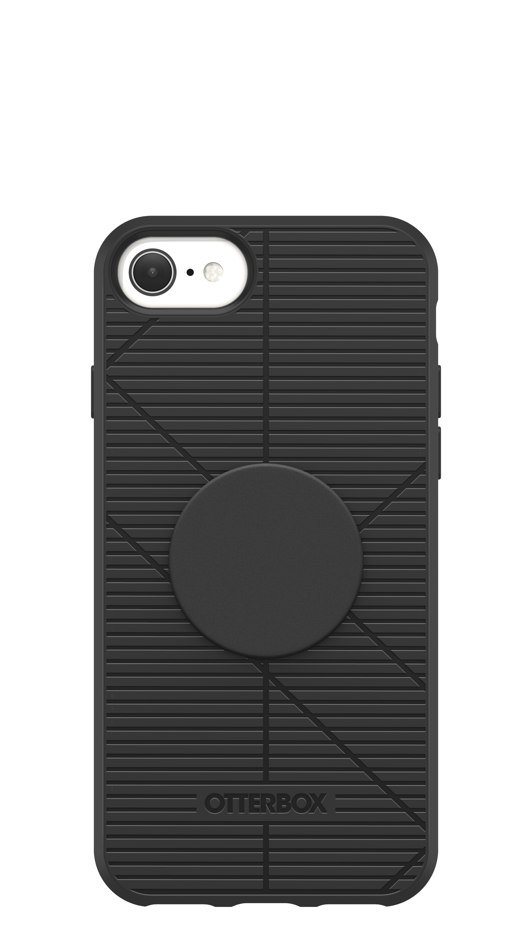 OtterBox Otter+Pop Reflex Series Phone Case for Apple iPhone SE (2nd Gen), iPhone 8, iPhone 7 - Black
