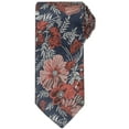 thumbnail image 1 of CORBATA CLÁSICA PARA HOMBRE DÍA DEL PADRE AUTO-ATADA CON PATRÓN DE FLORES, CORBATA FORMAL DE BODA ELEGANTE EN AZUL MARINO, TALLA ÚNICA, 1 of 4