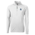 thumbnail image 2 of Men's Cutter & Buck  White Hartford Yard Goats Adapt Eco Knit Stretch Recycled Quarter-Zip Pullover, 2 of 3