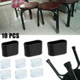 TUMALL Oval Covers Chair Leg Cap Floor Protectors For Outdoor Furniture