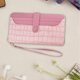 thumbnail image 4 of Cartera de mujer, monedero, organizador de teléfono, tarjetero PU, monedero femenino , Rosado nuevo rosa Baoblaze billetera de mujer, 4 of 8