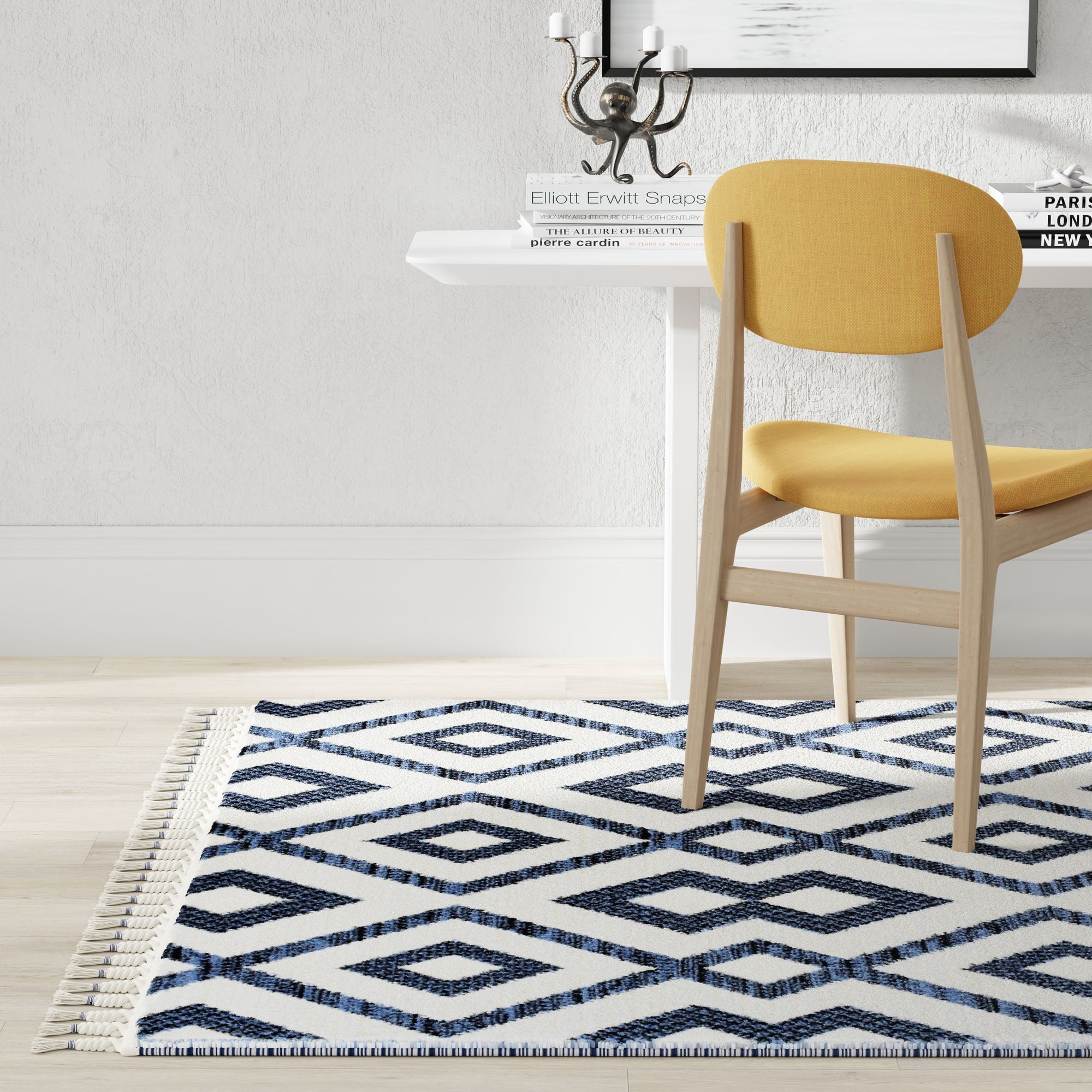 Mason Brooks Catalan IB50B Transitional Geometric 2'6" X 4' Area Rug