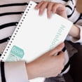 thumbnail image 6 of A5 Pp Soft Silicone Coil Notebook, 60 Sheets Smooth Writing Journal, 180° Flat Lay Spiral Pad for Schol and Office, Waterproof Flexible Cover Notebook (Green), 6 of 6
