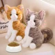 thumbnail image 3 of Juguete de peluche de gato para niños, muñeco de felpa de empalme de gato Kawaii, muñeca de pierna durmiente, regalo de Festival, regalo de cumpleaños, 40CM124, 3 of 5