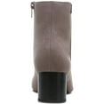 thumbnail image 3 of Alfani Womens Sylus Faux Suede Almond Toe Booties, 3 of 3