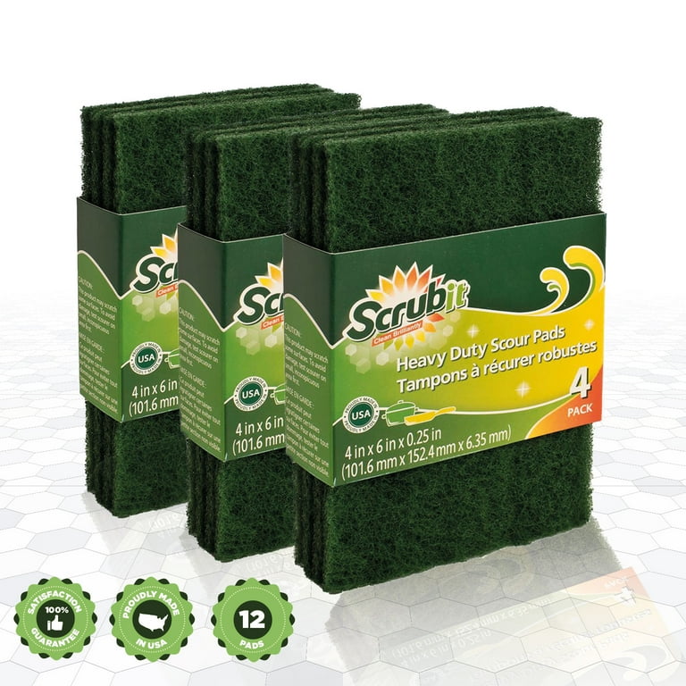 Green Plastic Table Cleaning Scouring Pad,Non Scratch Cleaning Scourer Scrub Cloth - Buy Green - Foto 5