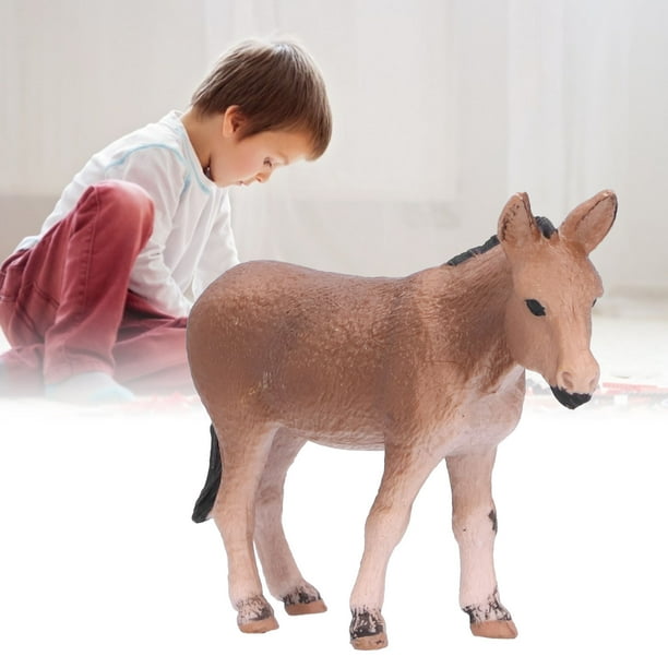 Burro de granja ANGGREK Juguete de aprendizaje de animales 37 X 24 X 1 pulg Burro salvaje