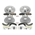 thumbnail image 3 of PowerStop Front and Rear Z23 Evolution Sport Brake Pad Rotor Drum and Shoe Kit Fits: HONDA Select Models K15113DK, 3 of 10