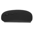 thumbnail image 4 of Ergonomic Mouse,  Mouse Matte Appearance Optical Tracking 2.4GHz  Connection High Sensitivity  for Office for Internet Cafe for Home Silver Glossy,Black Matte, 4 of 8