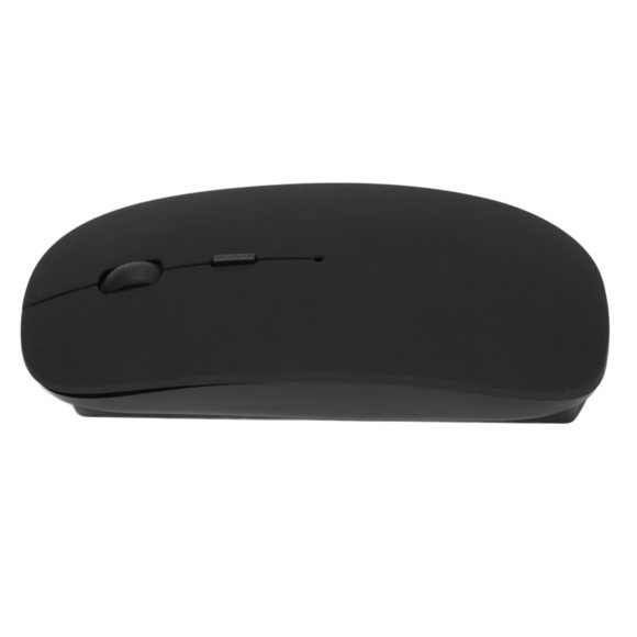 Ergonomic Mouse, 2.4GHz Wireless Connection Gaming Mouse  for Office for Internet Cafe for Home for Young People for Adult Silver Glossy,Black Matte