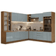 thumbnail image 1 of Cocina Integral Completa Armario de Vidrio Madesa Lux MG 01, 1 of 3