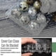 thumbnail image 3 of 100pcs 12 Grids Quail Egg Box Reusable Quail Egg Cartons Egg Stora Box Transparent Frid Stora Box Mini Egg Dispenser With Lid For Refrirator TA, 3 of 5