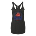 thumbnail image 2 of Wild Bobby Spilling The Tea Since 1773 Women Tri-Blend Racerback Tank Top, 2 of 6