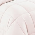 thumbnail image 3 of Luxury Pale Pink 5-piece Bed in a Bag Down Alternative Comforter Set, Twin, 3 of 5